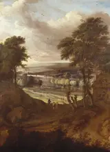 Gerard van Edema, The Thames Valley from Richmond Hill