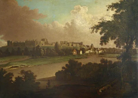 Gerard van Edema, View of Windsor from the River