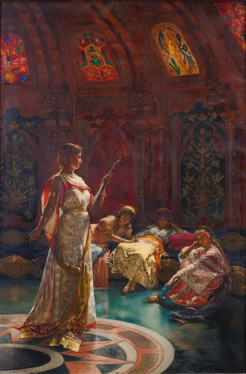 Edouard Frederic Wilhelm Richter, The Four Rivals