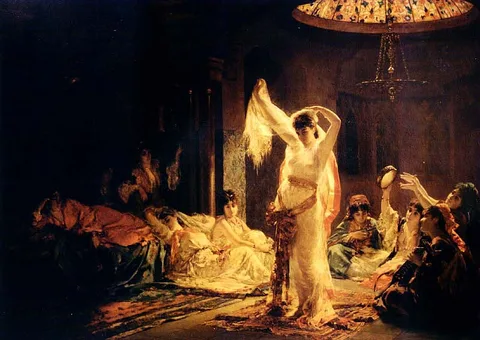 Edouard Frederic Wilhelm Richter, The Sultan's amusement