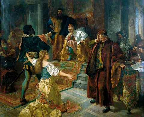 Edouard Frederic Wilhelm Richter, Othello