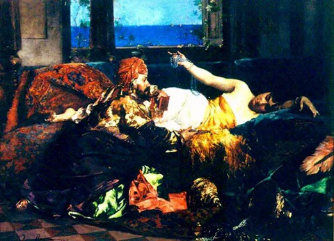 Edouard Frederic Wilhelm Richter, The sultan's favorite