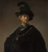 Rembrandt Hermenz van Rijn, Old Man with a Gold Chain