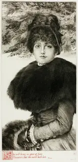 James Jacque Joseph Tissot, A Walk in the Snow