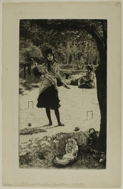 James Jacque Joseph Tissot, Croquet