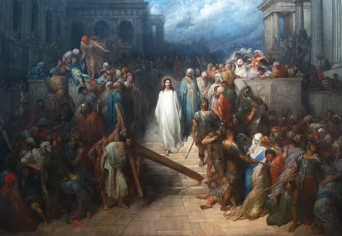 Gustav Dore, Christ Leaving the Court