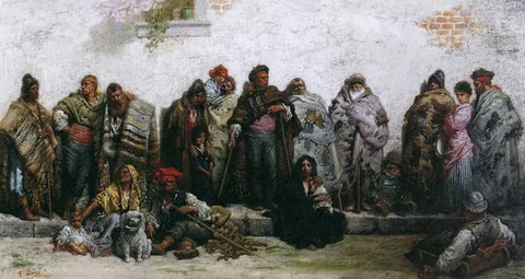 Gustav Dore, The Beggars of Burgos