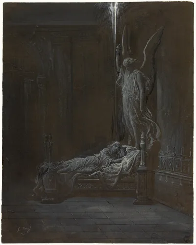 Gustav Dore, The Calling of Samuel