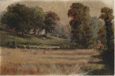 Winifred Austen, A Landscape Sketch