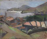 Astrid Holm, View of Collioure