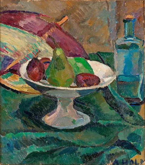 Astrid Holm, Fruit bowl (nature morte)
