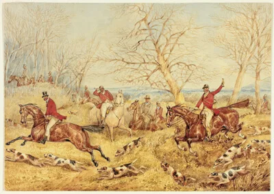 Henry Alken Snr., Fox Hunt
