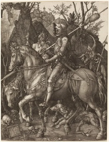 Durer, Knight, Death and Devil
