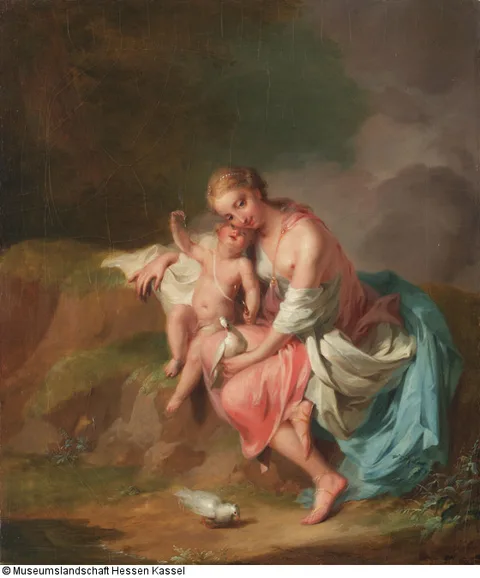 Anton Wilhelm Tischbein, Venus und Amor