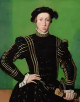 William Scrots, Portrait of Emperor Maximilian II (1527-1576)