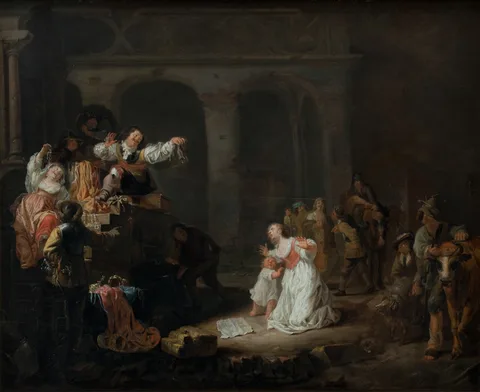 Marten Stoop, Plundering of a Manor House