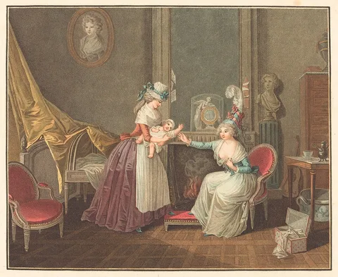 Jean Baptiste Mallet, Le dejeuner de Fanfan