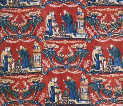 Jean Baptiste Mallet, Le Mariage (Furnishing Fabric)