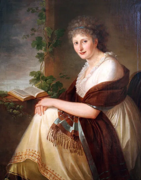 Philipp Friedrich Hetsch, Portrait of Elisabeth Christiane