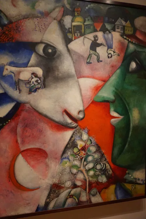 Mark Chagall, I and the Village