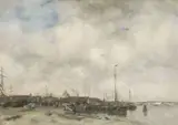 J.H. Maris, Gezicht op een stad