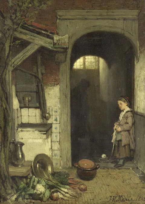 J.H. Maris, Small Courtyard