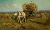 Arthur William Redgate, Loading the Harvest Wagon