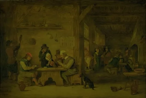 David Teniers d.Ä., Interior of an Inn