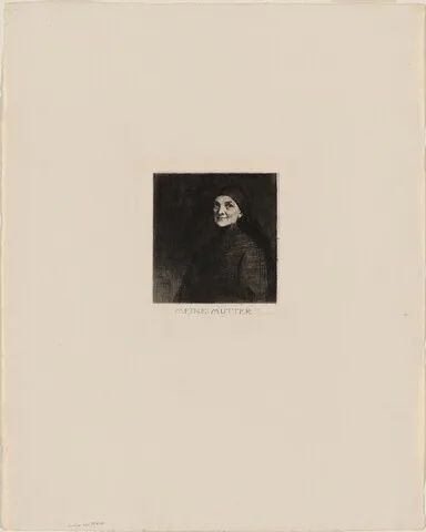 F. Stuck, Meine Mutter (My Mother)