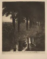 F. Stuck, Forellenweiher (Trout Pond)