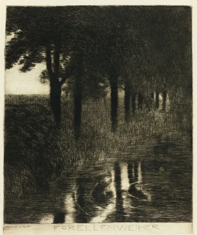 F. Stuck, The Trout Pool