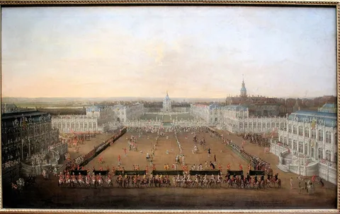 Alexander Thiele, Caroussel Comique, event in 1722