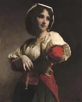 Etienne Adolphe Piot, A neapolitan beauty