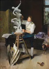 Luis Jimenez Y Aranda, The Sculptor