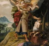 Jacob Franquart, The angel restraints Abraham from sacrifising Isaac