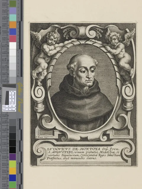 Jacob Franquart, Portrait of Augustinian Ludovicus de Montoya