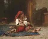 Alexei Harlamoff, Blowing bubbles