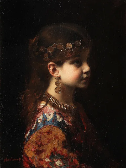 Alexei Harlamoff, Gypsy girl