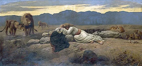 Alfred Strutt, Temptation in the Wilderness