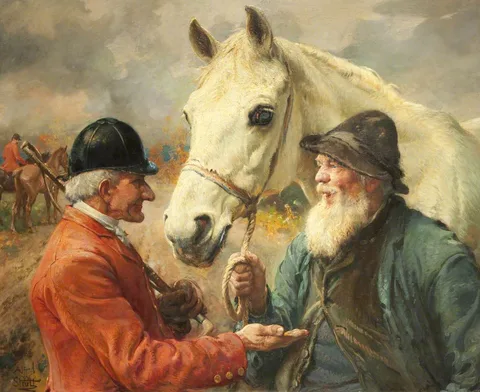 Alfred Strutt, A Sporting Offer