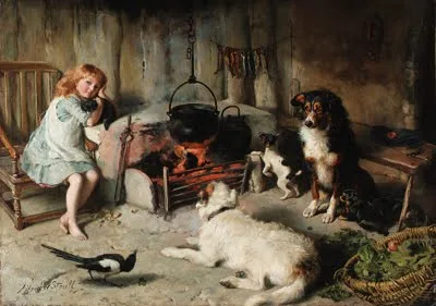 Alfred Strutt, Children of the Hills