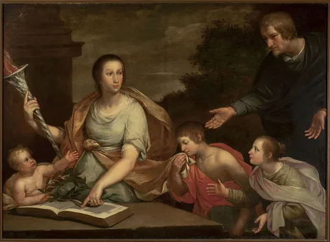 Juriaen Jacobsen, Allegory of teaching.