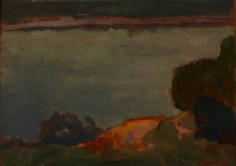 Jan Stanislawski, Evening at the Dnieper River