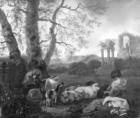 Jacob van der Does I, Sheep and Goats