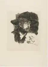 circle of Wilhelm Leibl, The Smoker