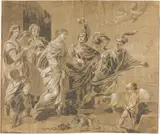 follower of Guido Reni, Abduction of Helen
