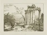 also called Canaletto Bernardo Bellotto, Landscape with Ruins