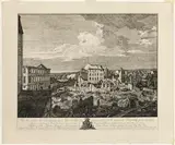 also called Canaletto Bernardo Bellotto, The Ruins of the Pirnaischer Suburb with the Palais Fürstenhof