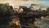 Carl Cowen Schirm, On the Oder in Breslau