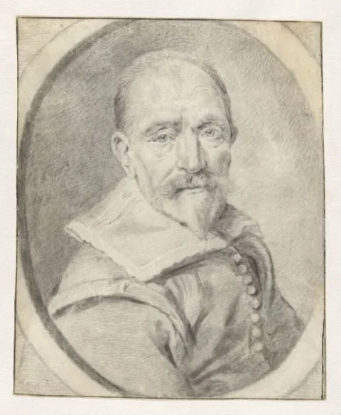 Cornelius Visscher, Portrait of a Man